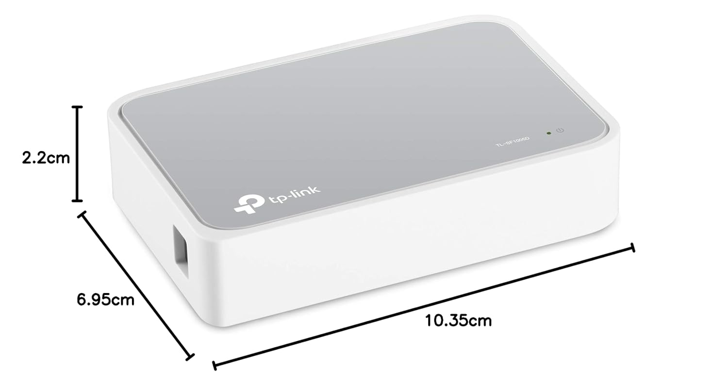 TP-LINK 5-Port 10/100Mbps Desktop Switch  avec 4-Port PoE+_3